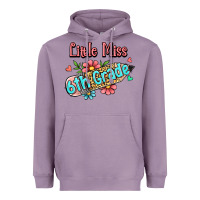 Lavender little miss sixth grade Heavyweight Hoodie - RanaPortraitStore