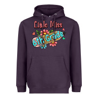 Plum little miss sixth grade Heavyweight Hoodie - RanaPortraitStore