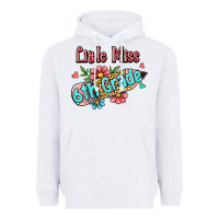 White little miss sixth grade Heavyweight Hoodie - RanaPortraitStore