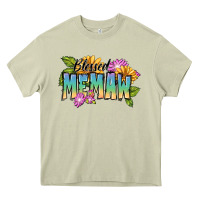 Mossy Blessed memaw Mother's Day Heavy Core Tee - FaDigitalArtStudio