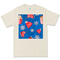 Bone winter  snowflakes hot cocoa ice skating shoes Premium Tee - FaDigitalArtStudio