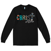 Black in christ alone Long Sleeve Tee - RacoonDesign