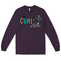 Plum in christ alone Long Sleeve Tee - RacoonDesign