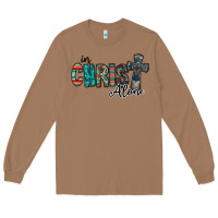 Toasted Coconut in christ alone Long Sleeve Tee - RacoonDesign