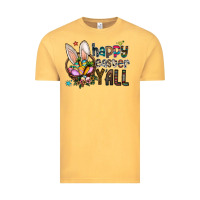 Vintage Mustard happy easter y all Vintage Tee - CowhideDigitalArt