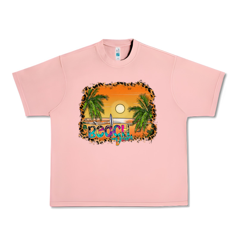 Beach Vibes Urban Heavy Tee by CowhideDigitalArt | Teevron