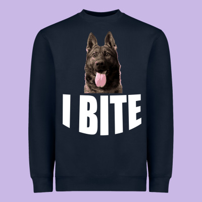 I Bite Heavyweight Sweatshirt Designed By Bettercallsaul