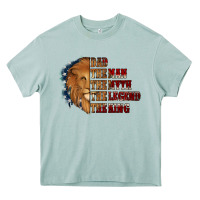 Dad The Man The Myth The Legend The King Heavy Core Tee | Teevron