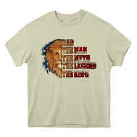 Mossy Dad The Man The Myth The Legend The King Heavy Core Tee - Jasminsmagicworld