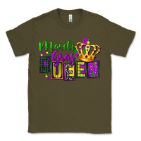 Army Green mardi gras queen Classic Tee - FaDigitalArtStudio