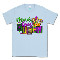 Dusty Blue mardi gras queen Classic Tee - FaDigitalArtStudio