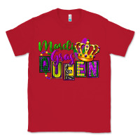 Red mardi gras queen Classic Tee - FaDigitalArtStudio
