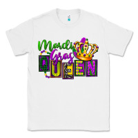 White mardi gras queen Classic Tee - FaDigitalArtStudio