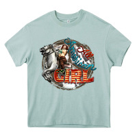 Arona All American Girl Heavy Core Tee - FaDigitalArtStudio