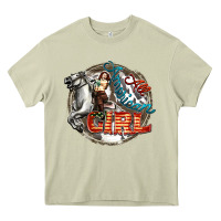Mossy All American Girl Heavy Core Tee - FaDigitalArtStudio