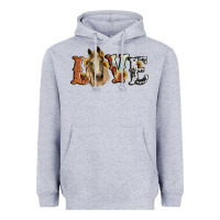 Love Horse Sunflower Heavyweight Hoodie | Teevron