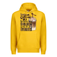 Lemon iced coffee because my sarcasm needs to stay hydrated Premium Hoodie - BarkalooDesign