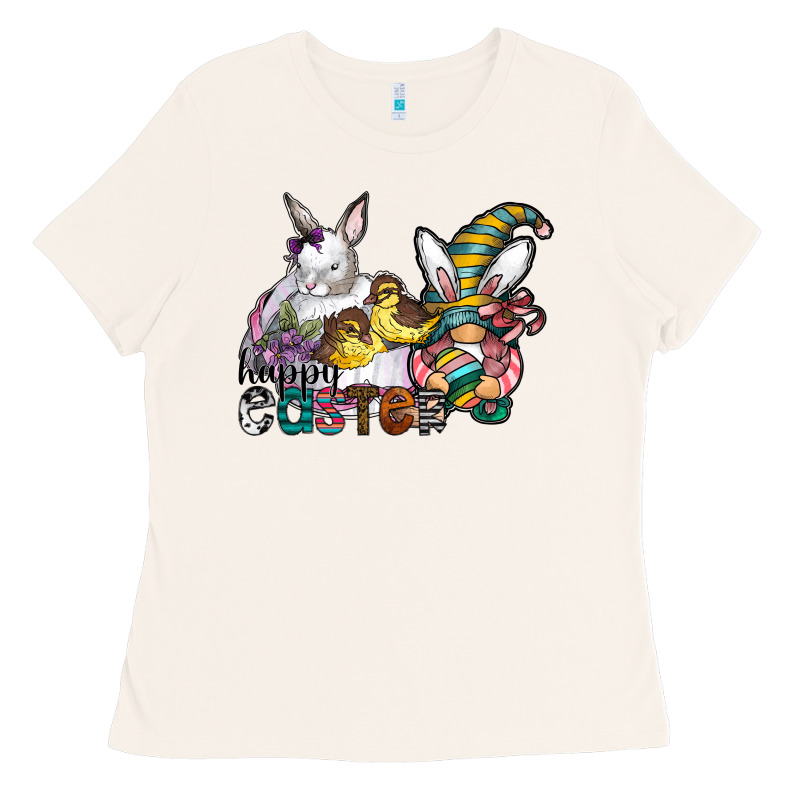Happy Easter Ladies Tee by CowhideDigitalArt | Teevron