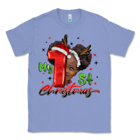Colony Blue my first christmas african girl Classic Tee - BarkalooDesign