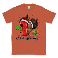Copper my first christmas african girl Classic Tee - BarkalooDesign