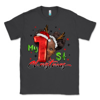 Smoke my first christmas african girl Classic Tee - BarkalooDesign