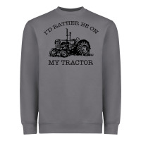 Storm I D Rather Be On My Tractor Heavyweight Sweatshirt - Bettercallsaul