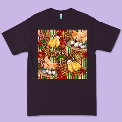 Christmas Chicken Premium Tee Designed By Fadigitalartstudio