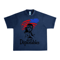 Navy les deplorables Urban Heavy Tee - baoMotion