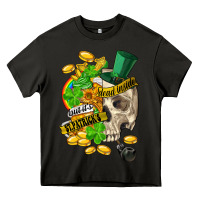 Asphalt when you are dead inside but its st.patricks Heavy Core Tee - FaDigitalArtStudio