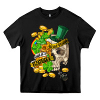 Black when you are dead inside but its st.patricks Heavy Core Tee - FaDigitalArtStudio
