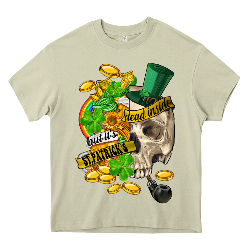 When You Are Dead Inside But Its St.patricks Heavy Core Tee by FaDigitalArtStudio | Teevron