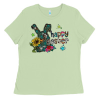Matcha Happy Easter Ladies Tee - CowhideDigitalArt