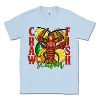 Dusty Blue Crawfish season Classic Tee - FaDigitalArtStudio