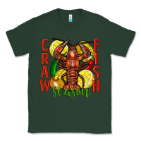Sports Green Crawfish season Classic Tee - FaDigitalArtStudio