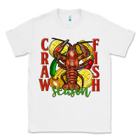White Crawfish season Classic Tee - FaDigitalArtStudio