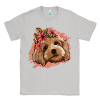 Moon Dust cockapoo floral pink glitter Classic Tee - Jasminsmagicworld