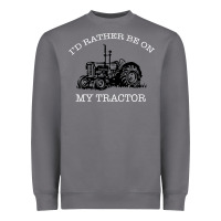 Storm I'D Rather Be On My Tractor Heavyweight Sweatshirt - Bettercallsaul