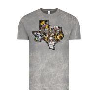 Cloud Rock Happy Easter Texas Vintage Tee - CowhideDigitalArt
