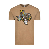 Vintage Coffee Happy Easter Texas Vintage Tee - CowhideDigitalArt
