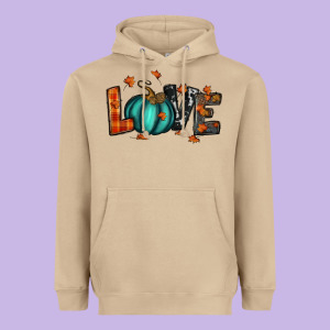 Fall Love Heavyweight Hoodie Designed By Ranaportraitstore