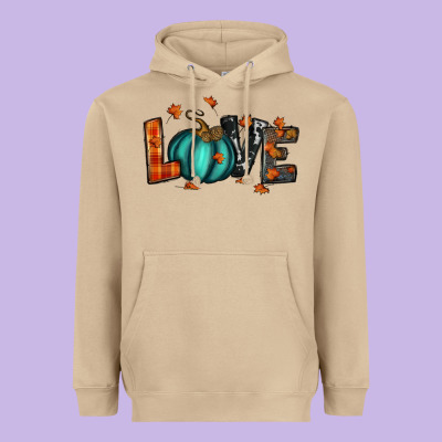 Fall Love Heavyweight Hoodie Designed By Ranaportraitstore