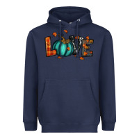 Navy fall love Heavyweight Hoodie - RanaPortraitStore