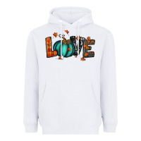White fall love Heavyweight Hoodie - RanaPortraitStore