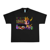 Black real dragon through christmas Urban Heavy Tee - CowhideDigitalArt
