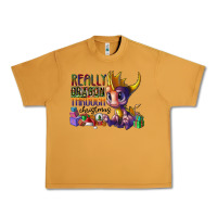 Peanut Butter real dragon through christmas Urban Heavy Tee - CowhideDigitalArt
