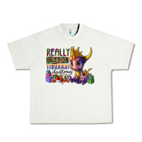 Pistachio real dragon through christmas Urban Heavy Tee - CowhideDigitalArt