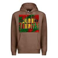 Chestnut juneteenth 1865 tumbler Premium Hoodie - BarkalooDesign