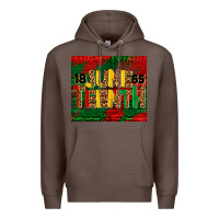 Coffee juneteenth 1865 tumbler Premium Hoodie - BarkalooDesign