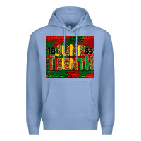 Colony Blue juneteenth 1865 tumbler Premium Hoodie - BarkalooDesign