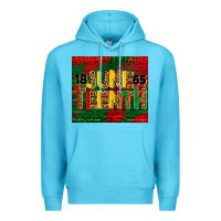 Ocean Blue juneteenth 1865 tumbler Premium Hoodie - BarkalooDesign